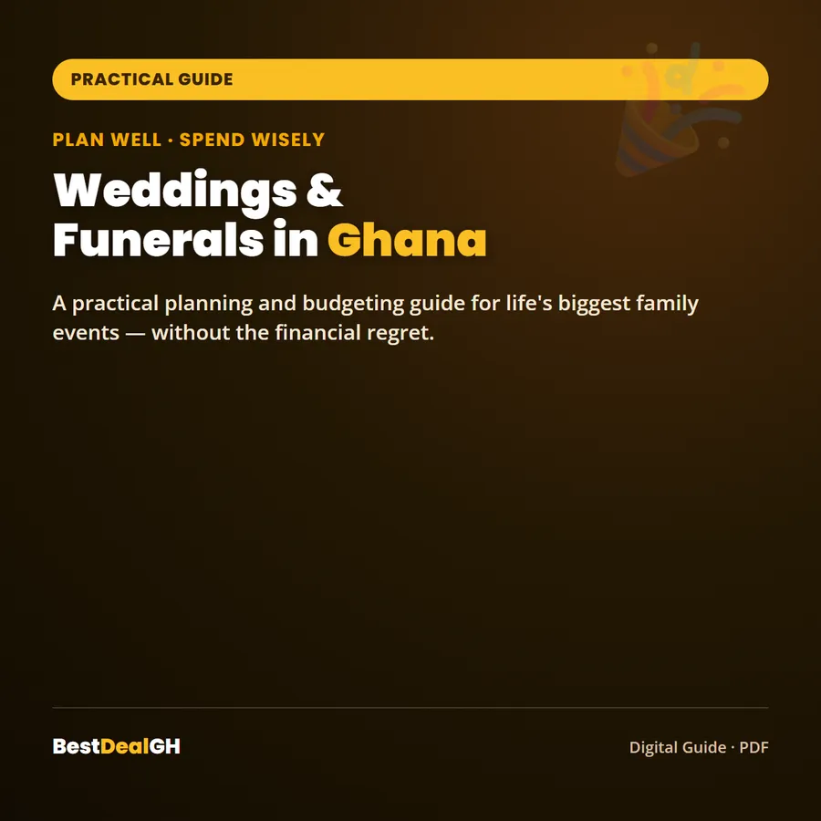 Weddings & Funerals in Ghana — A Practical Planning and Budgeting Guide for Life's Biggest Family Events (PDF) photo 1