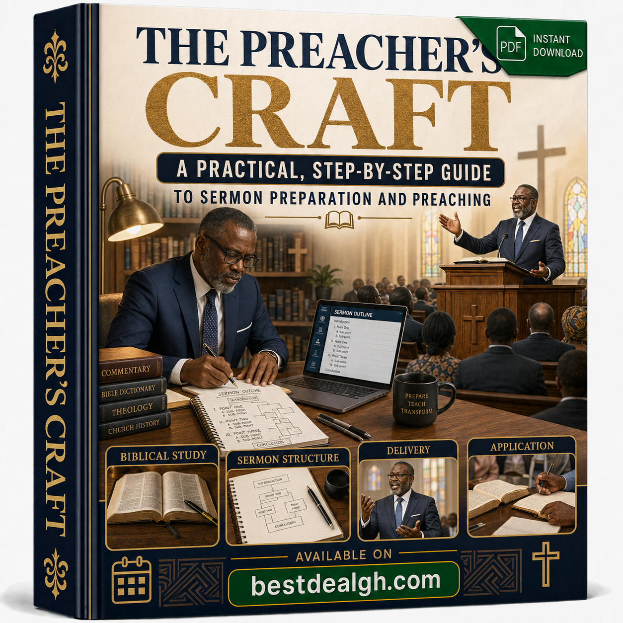 The Preacher's Craft — A Practical, Step-by-Step Guide to Sermon Preparation and Preaching (PDF) photo 1