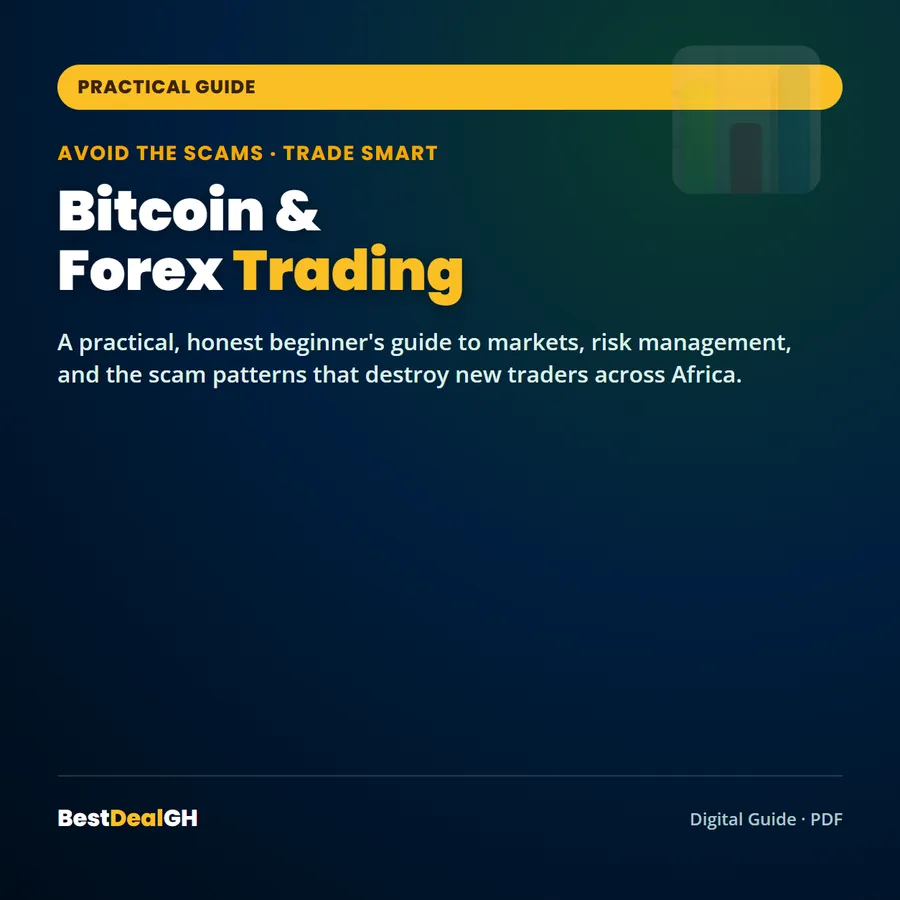 Bitcoin & Forex Trading — A Practical, Honest Beginner’s Guide (PDF) photo 1