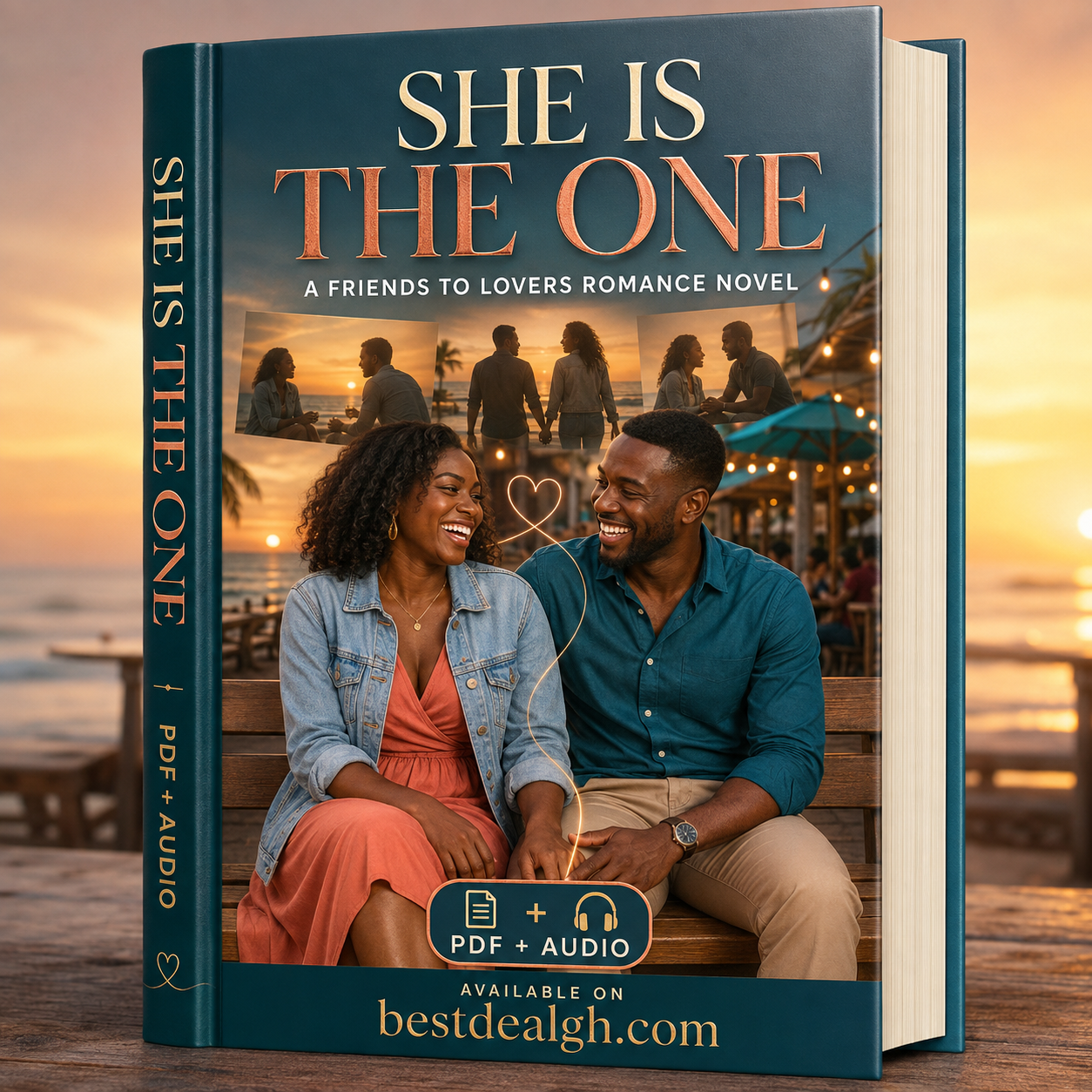She Is The One — A Friends to Lovers Romance Novel (PDF + Audio) photo 1