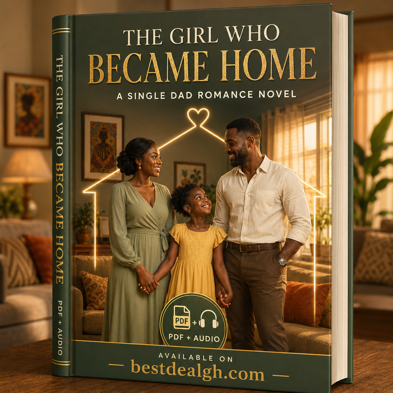 The Girl Who Became Home — A Single Dad Romance Novel (PDF + Audio) photo 1