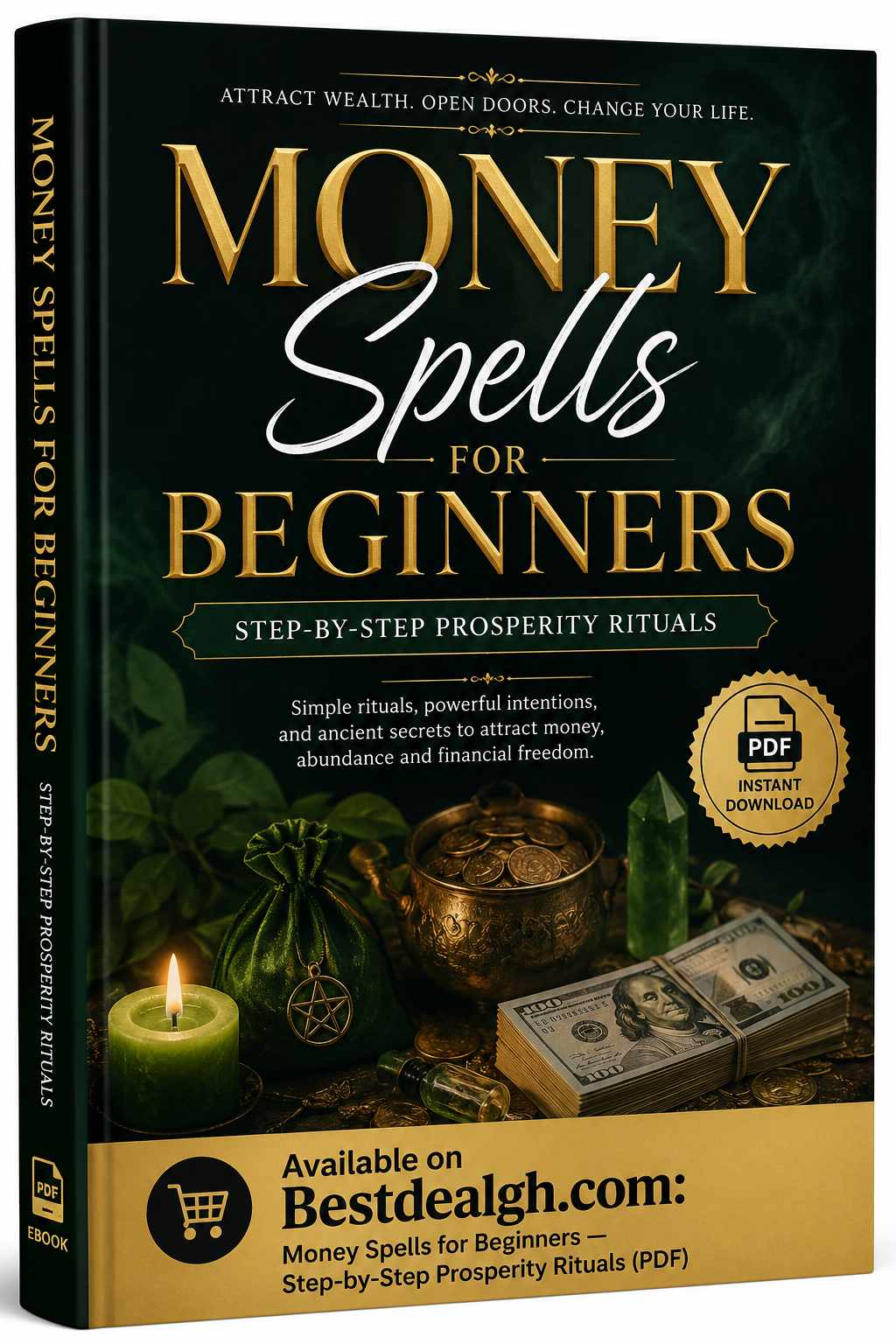 Money Spells for Beginners — Step-by-Step Prosperity Rituals (PDF) photo 1