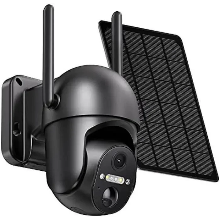 Solar-Powered Outdoor Security Camera photo 1