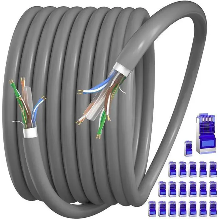Standard Cat6e FTP Ethernet Outdoor Cable photo 1