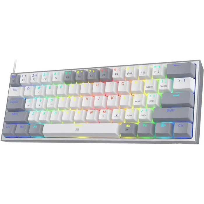 Redragon K617 Fizz 60% Mechanical Gaming Keyboard photo 1