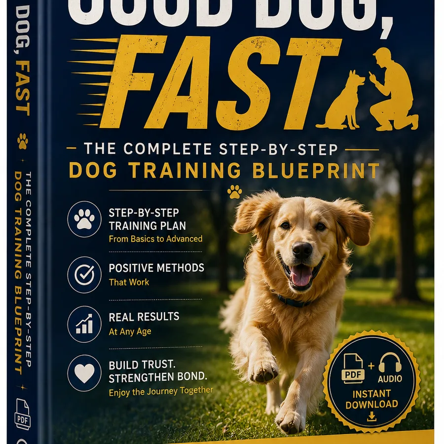 Good Dog, Fast — The Complete Step-by-Step Dog Training Blueprint (PDF + Audio) photo 1