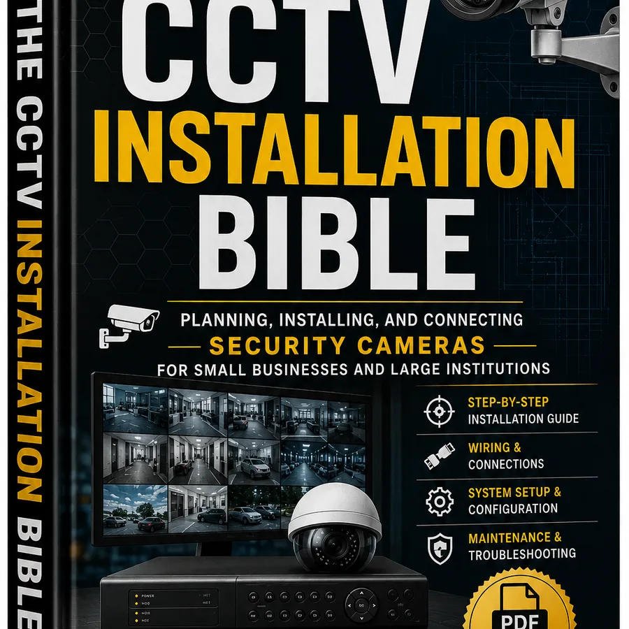 The CCTV Installation Bible — Planning, Installing, and Connecting Security Cameras for Small Businesses and Large Institutions (PDF) photo 1