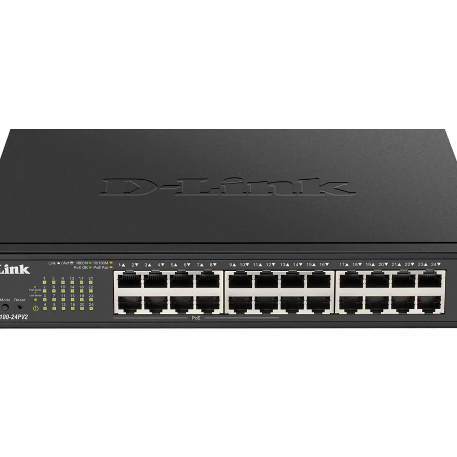 D-Link 24-Port Gigabit PoE Smart Managed Switch photo 1