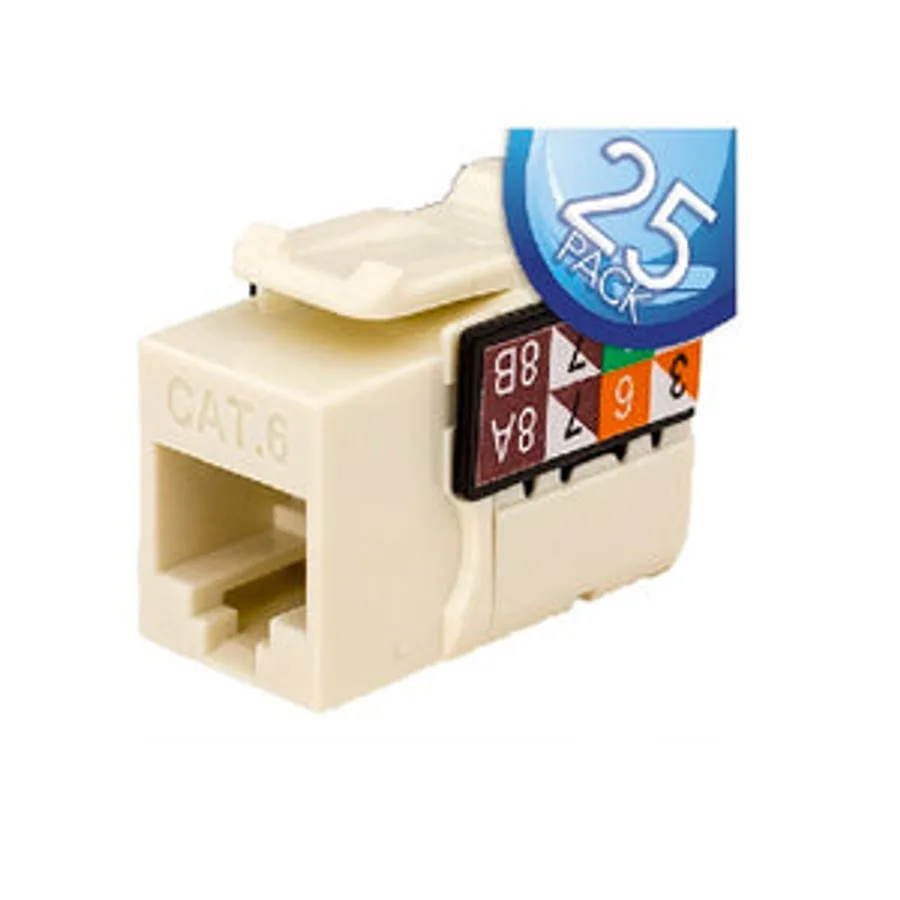 Cat6 Keystone Jack & Wall Plate photo 1
