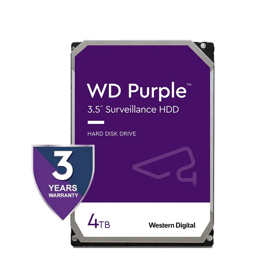 WD Purple 4TB Surveillance Hard Drive photo 1