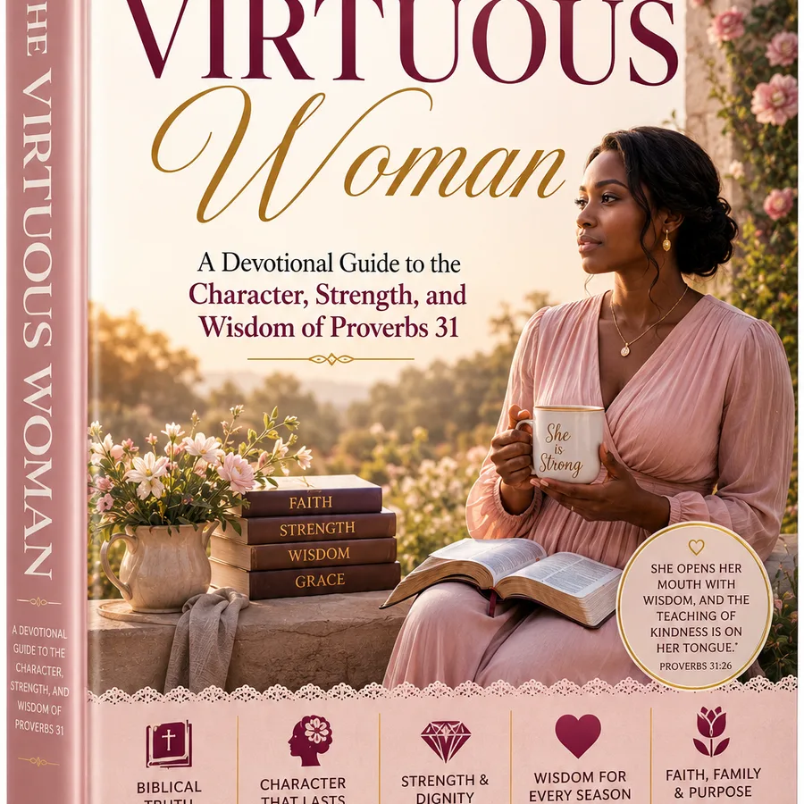 The Virtuous Woman — A Devotional Guide to the Character, Strength, and Wisdom of Proverbs 31 (PDF) photo 1