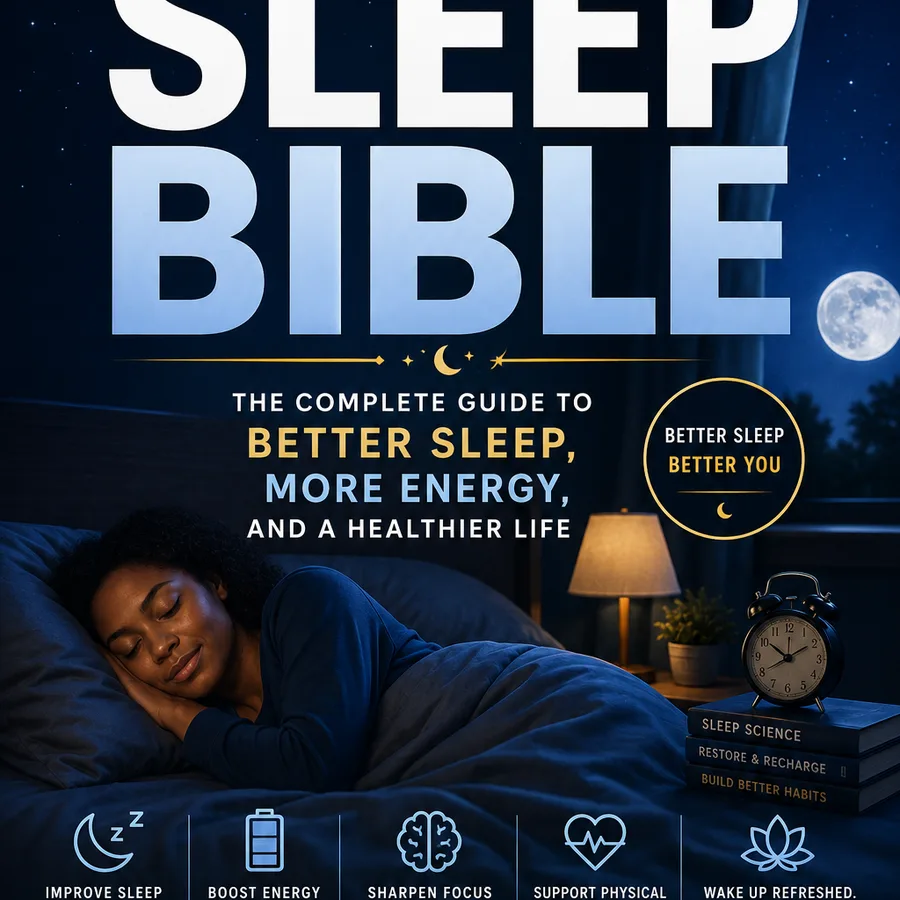 The Sleep Bible — The Complete Guide to Better Sleep, More Energy, and a Healthier Life (PDF) photo 1